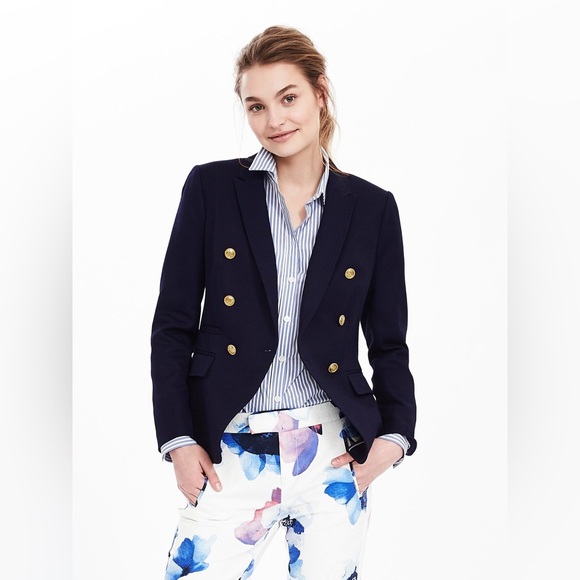 Banana Republic Jackets & Blazers - Banana Republic nautical navy blazer, 0, EUC
